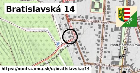 Bratislavská 14, Modra