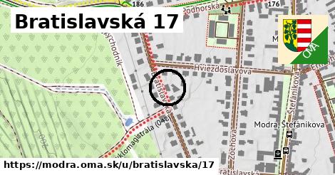 Bratislavská 17, Modra