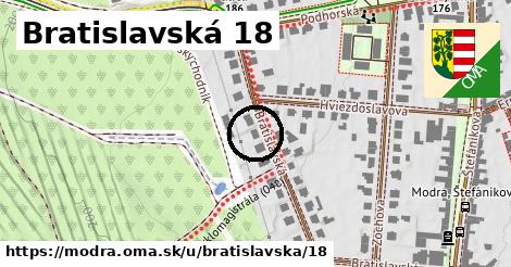 Bratislavská 18, Modra