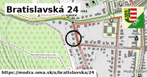 Bratislavská 24, Modra