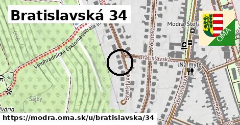 Bratislavská 34, Modra