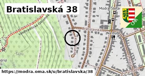 Bratislavská 38, Modra