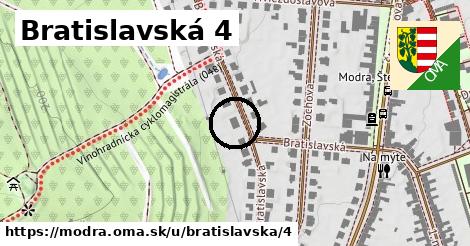 Bratislavská 4, Modra