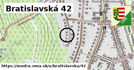 Bratislavská 42, Modra