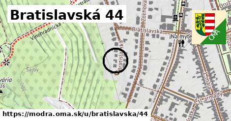 Bratislavská 44, Modra