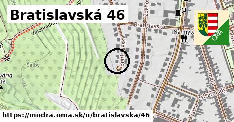Bratislavská 46, Modra