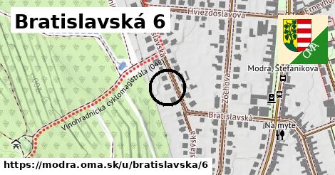 Bratislavská 6, Modra