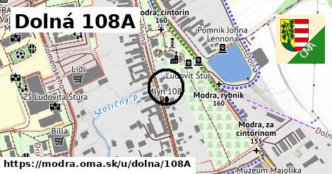 Dolná 108A, Modra