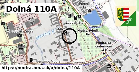 Dolná 110A, Modra