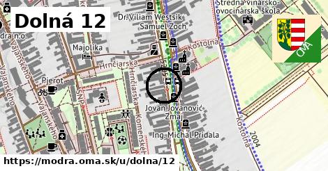 Dolná 12, Modra