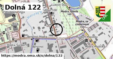 Dolná 122, Modra