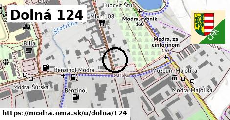 Dolná 124, Modra