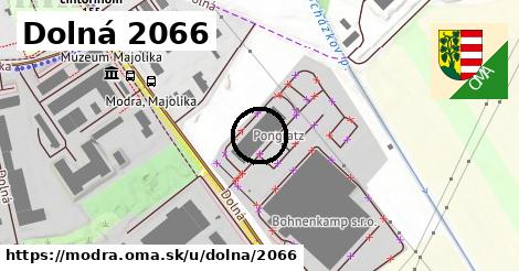 Dolná 2066, Modra