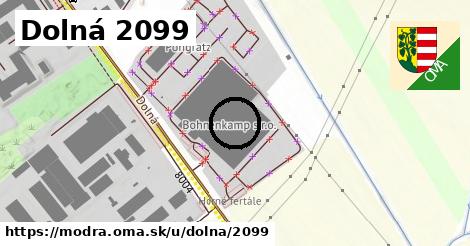 Dolná 2099, Modra