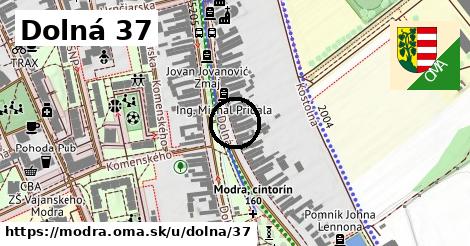 Dolná 37, Modra