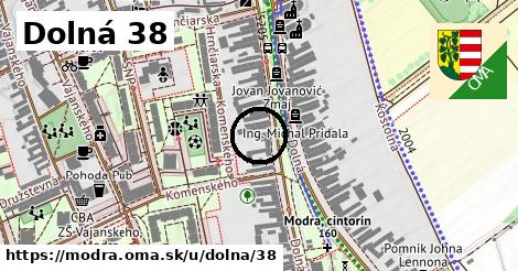 Dolná 38, Modra