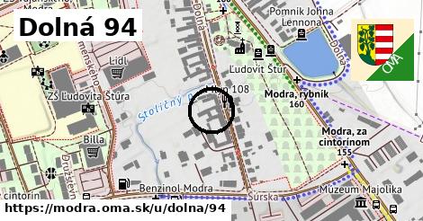 Dolná 94, Modra