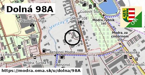 Dolná 98A, Modra