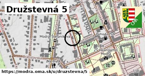 Družstevná 5, Modra