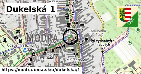 Dukelská 1, Modra