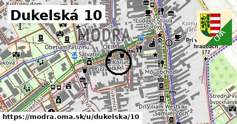 Dukelská 10, Modra