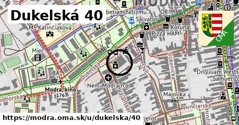 Dukelská 40, Modra