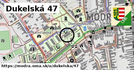 Dukelská 47, Modra