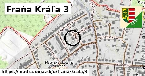 Fraňa Kráľa 3, Modra