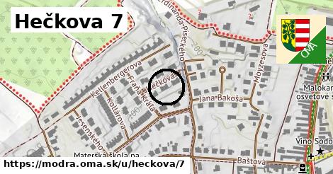 Hečkova 7, Modra