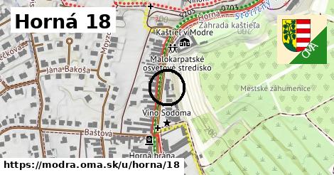 Horná 18, Modra