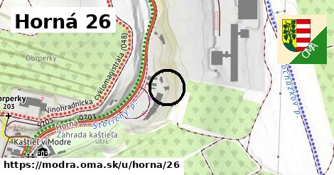 Horná 26, Modra