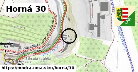 Horná 30, Modra