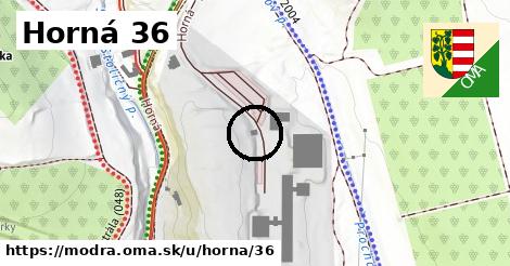 Horná 36, Modra