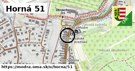 Horná 51, Modra