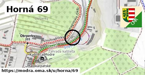 Horná 69, Modra