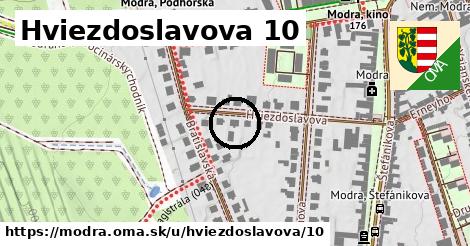 Hviezdoslavova 10, Modra