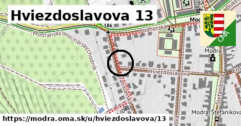 Hviezdoslavova 13, Modra