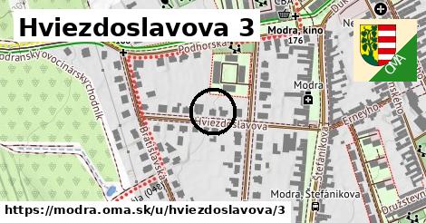 Hviezdoslavova 3, Modra