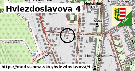 Hviezdoslavova 4, Modra