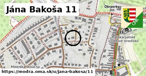 Jána Bakoša 11, Modra