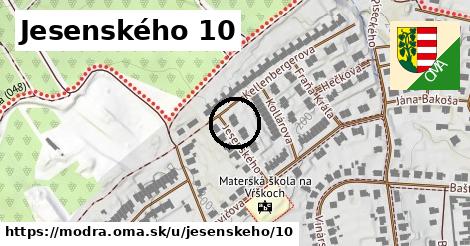 Jesenského 10, Modra