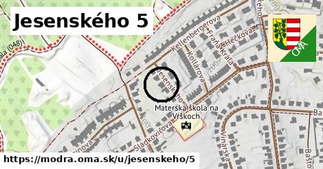 Jesenského 5, Modra