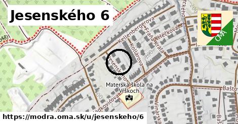 Jesenského 6, Modra