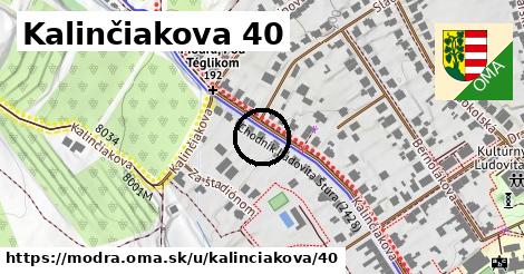 Kalinčiakova 40, Modra