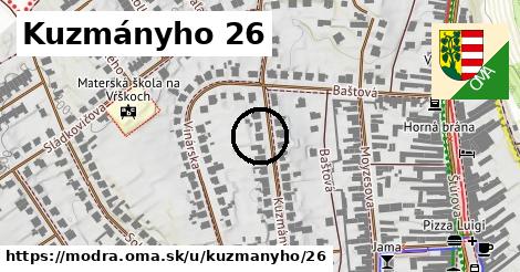 Kuzmányho 26, Modra