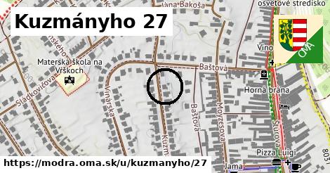 Kuzmányho 27, Modra