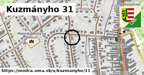 Kuzmányho 31, Modra