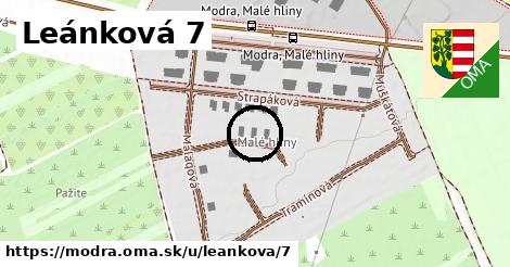 Leánková 7, Modra