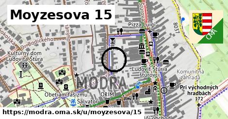 Moyzesova 15, Modra