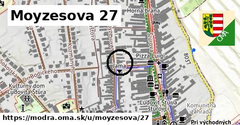 Moyzesova 27, Modra